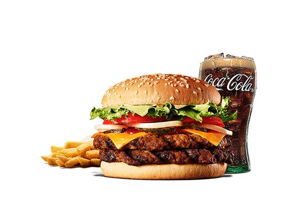ダブルワッパー チーズセット / Double Whopper Cheese Set