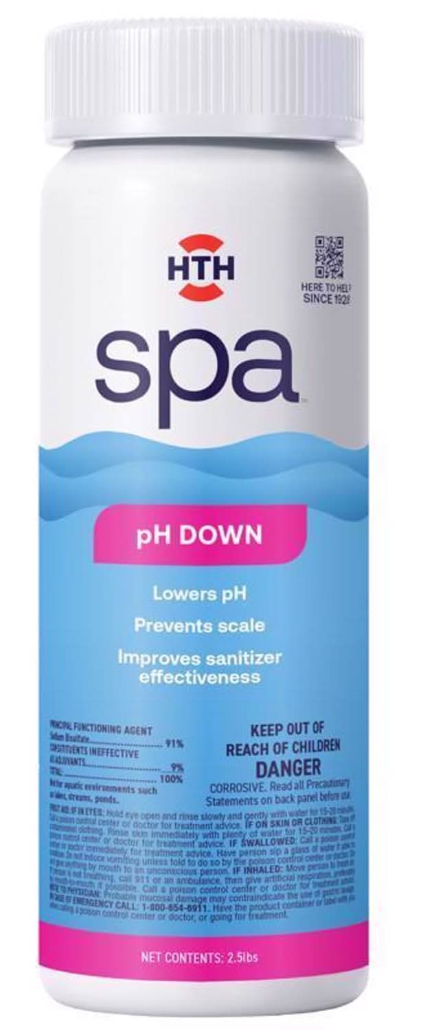 Hth Spa Granule Ph Minus 2.5 Lb