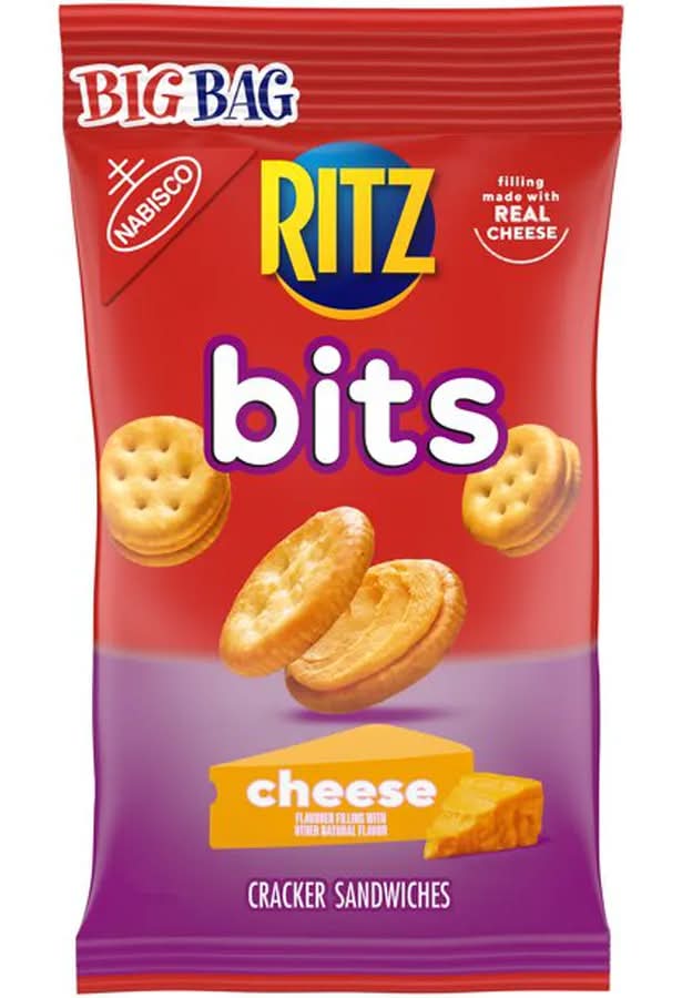Ritz Bits Cheese Sandwiches Crackerss