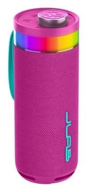 JLab Go Party Portable Bluetooth Speaker With Led Light, Pink