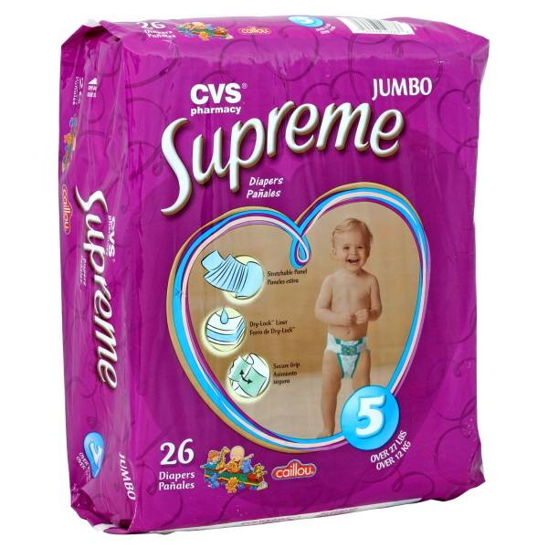 CVS Pharmacy Supreme Jumbo Diapers (26 ct)