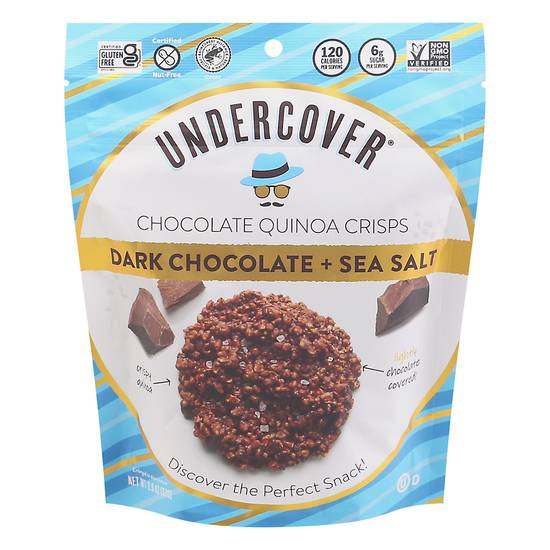 Undercover Crispy Quinoa (dark chocolate & sea salt)