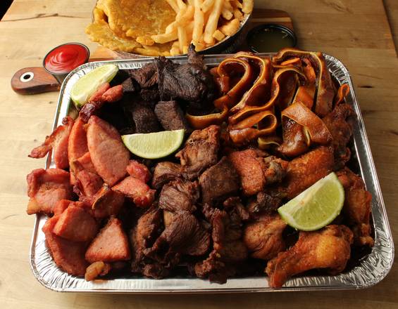 Cinco Carnes Bandeja ( Five Meat Tray)