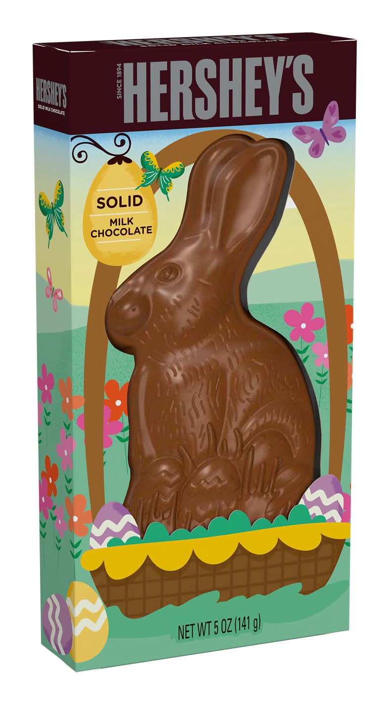 Hershey's Solid Milk Chocolate Easter Bunny Candy (5 oz)
