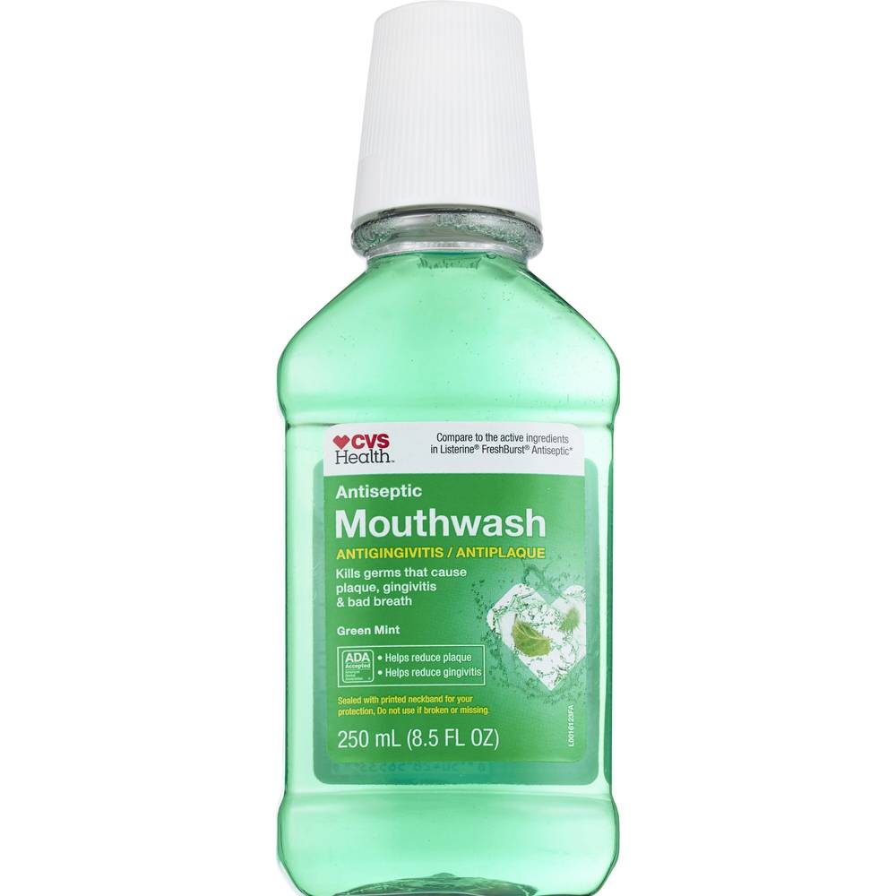 Cvs Health Antiseptic Mouthwash (green mint)