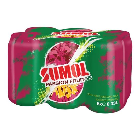 Sumol Passion Fruit Juice (6 x 330 ml)