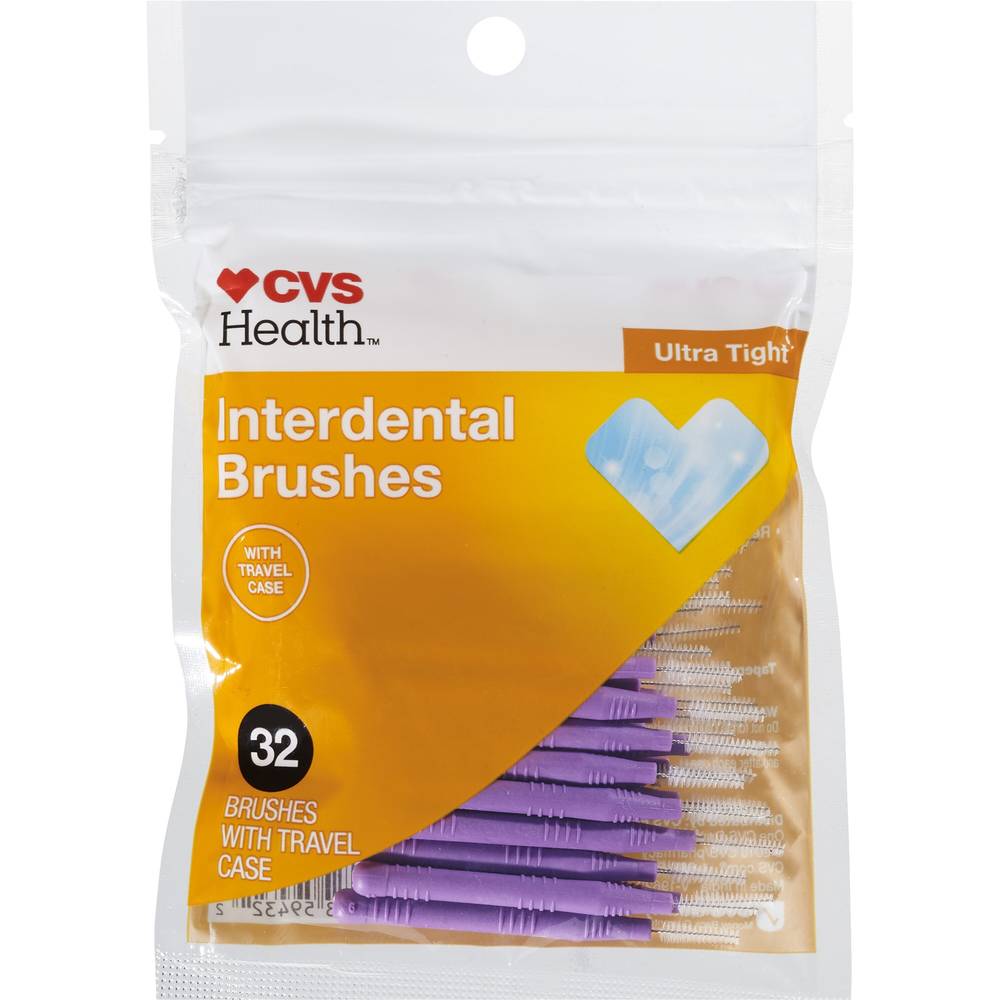 Cvs Health Ultra Tight Interdental Brushes, 32 Ct