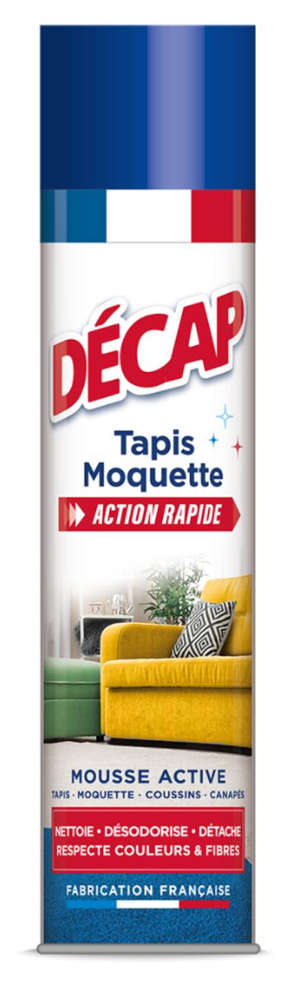 Décap - Mousse nettoyante tapis et moquette action rapide heritage (600ml)