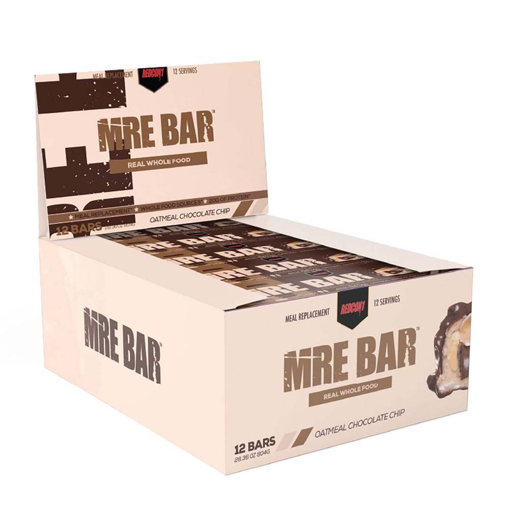 MRE BAR™ - Oatmeal Chocolate Chip (12 Bars) (1 Unit(s))