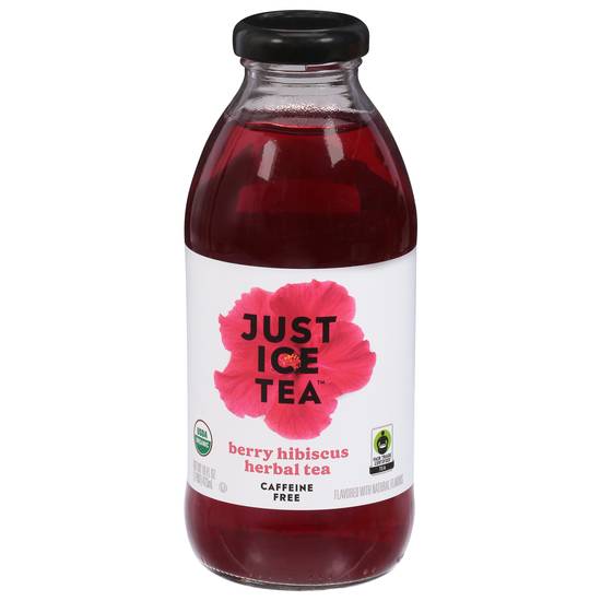 Just Ice Tea Herbal Caffeine Free (16 fl oz) (berry hibiscus)
