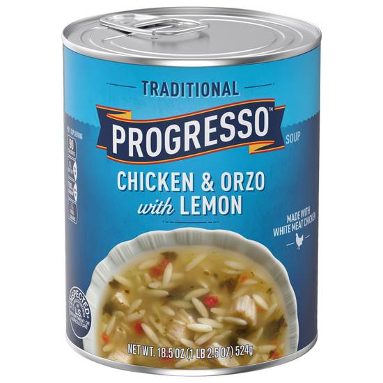 Progresso Chicken & Orzo With Lemon Traditional Soup