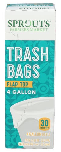 Sprouts Trash Bags 4 Gallon