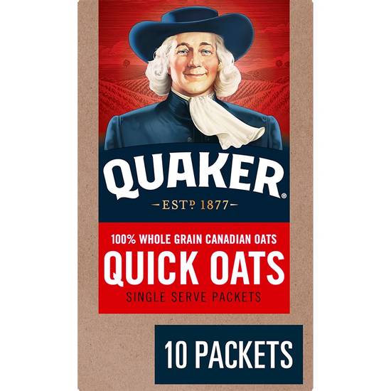 Quaker Whole Grain Instant Oatmeal 100% (300 g)