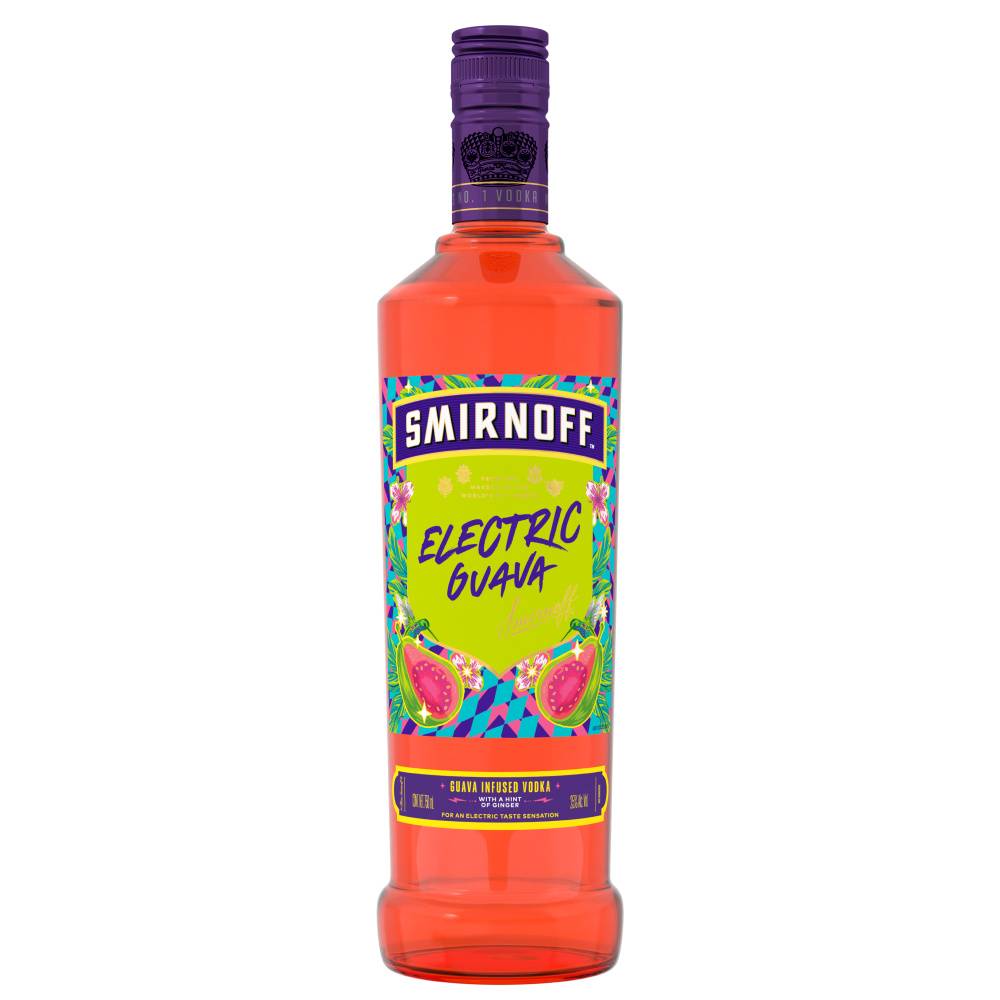 Smirnoff · Vodka electric guava (750 ml)