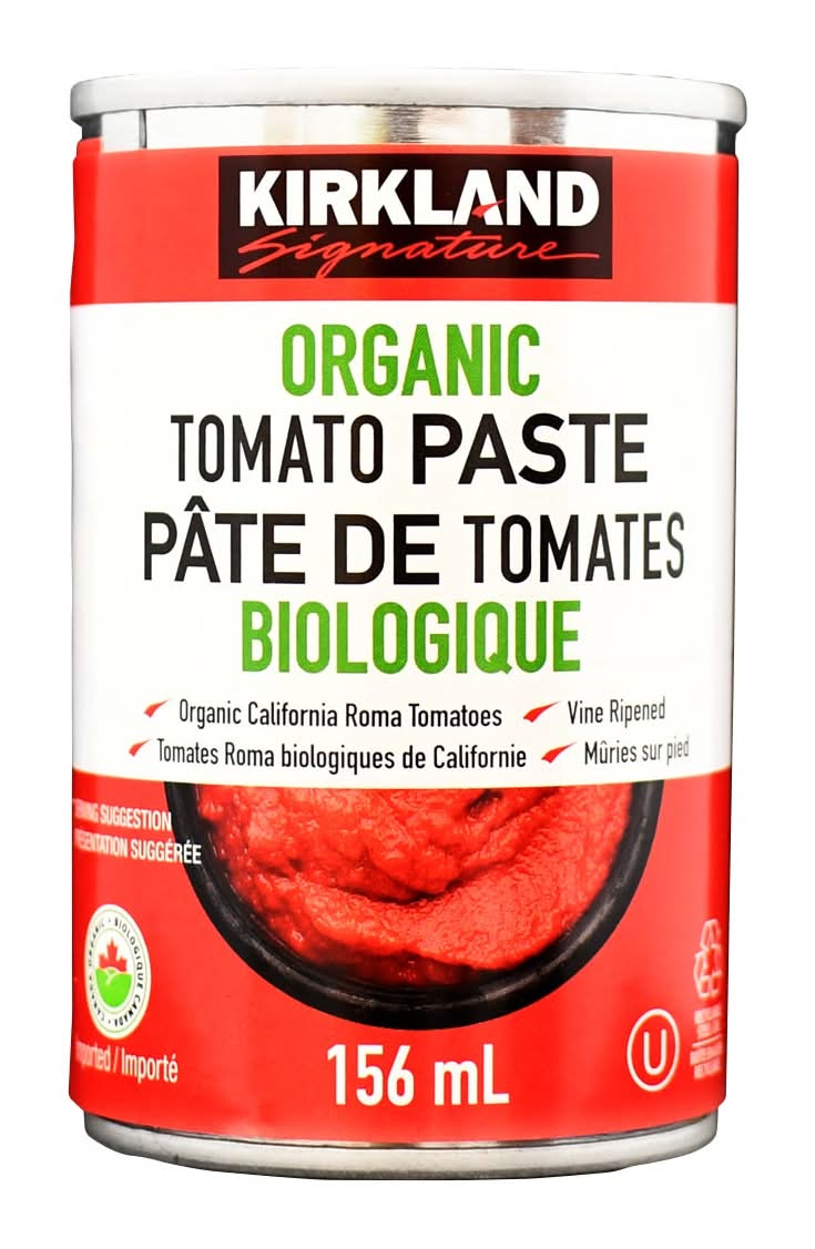 Kirkland Signature - Pâte De Tomate Biologique, 12 × 156 Ml / Kirkland Signature Organic Tomato Paste, 12 × 156 Ml