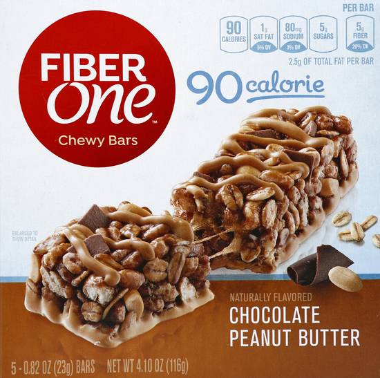 Fiber One Chocolate Peanut Butter Chewy Bars