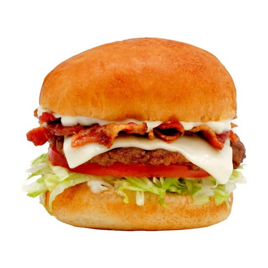 Bacon Cheeseburger (330 calories)