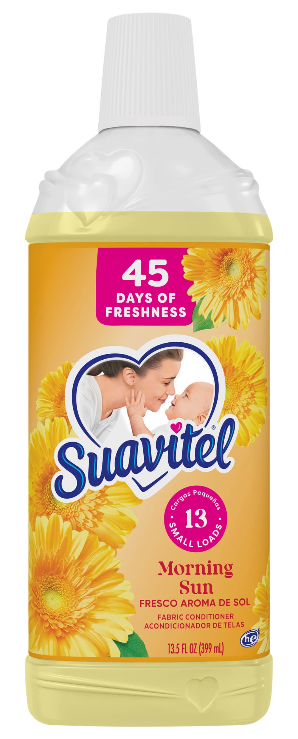 Suavitel Liquid Fabric Conditioner, Morning Sun (11 fl oz)