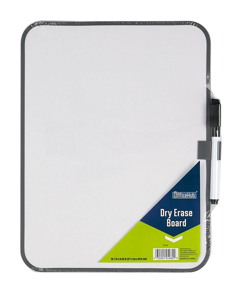 Officehub Dry Erase Board With Pen