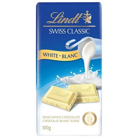 Lindt Swiss Classic White Chocolate Bar (100 g)