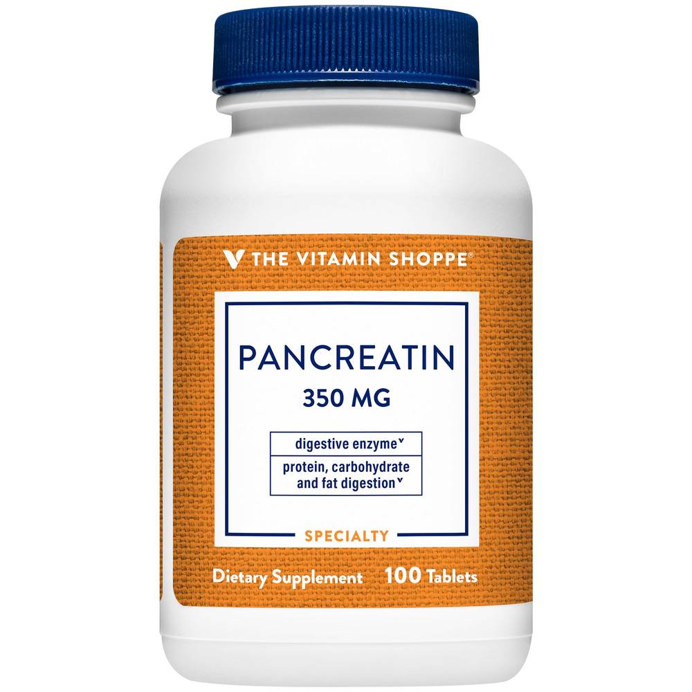 The Vitamin Shoppe Pancreatin For Digestive Health Supplement