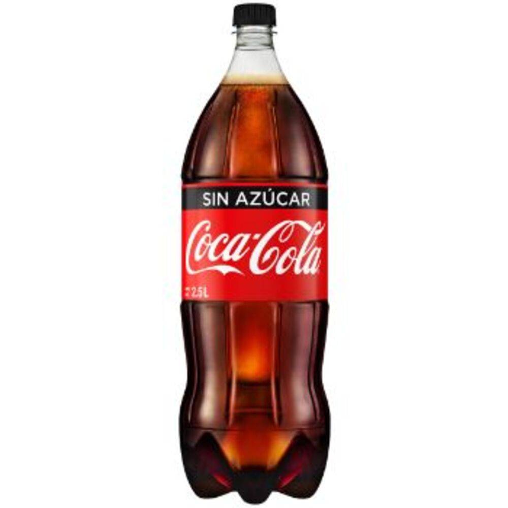 Coca-cola refresco de cola sin azúcar (2.5 l)