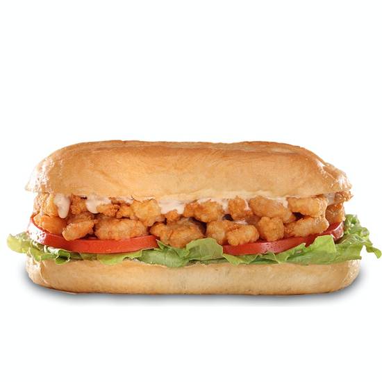 Order Shrimp Po' Boy food online from Hwy 55 Burgers, Shakes & Fries store, New Bern on bringmethat.com