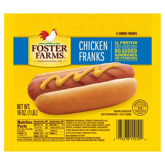 Foster Farms Chicken Franks