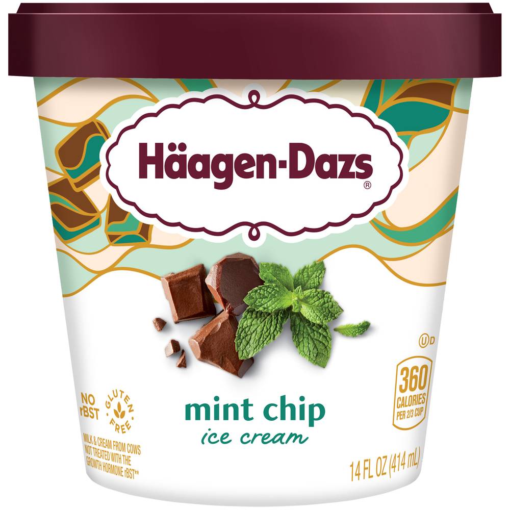 Häagen-Dazs Mint Chip Ice Cream