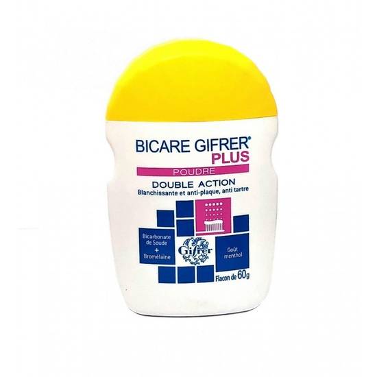 Gifrer Bicare Plus Bicarbonate de Soude + Bromélaïne 60 g