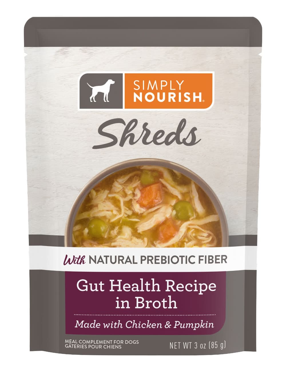 Simply Nourish® Natural Solutions Gut Health All Life Stage Dog Meal Topper - 3 Oz., (Size: 3 Oz)