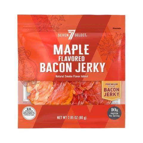 7-Select Maple Glazed Bacon Jerky 2.85oz