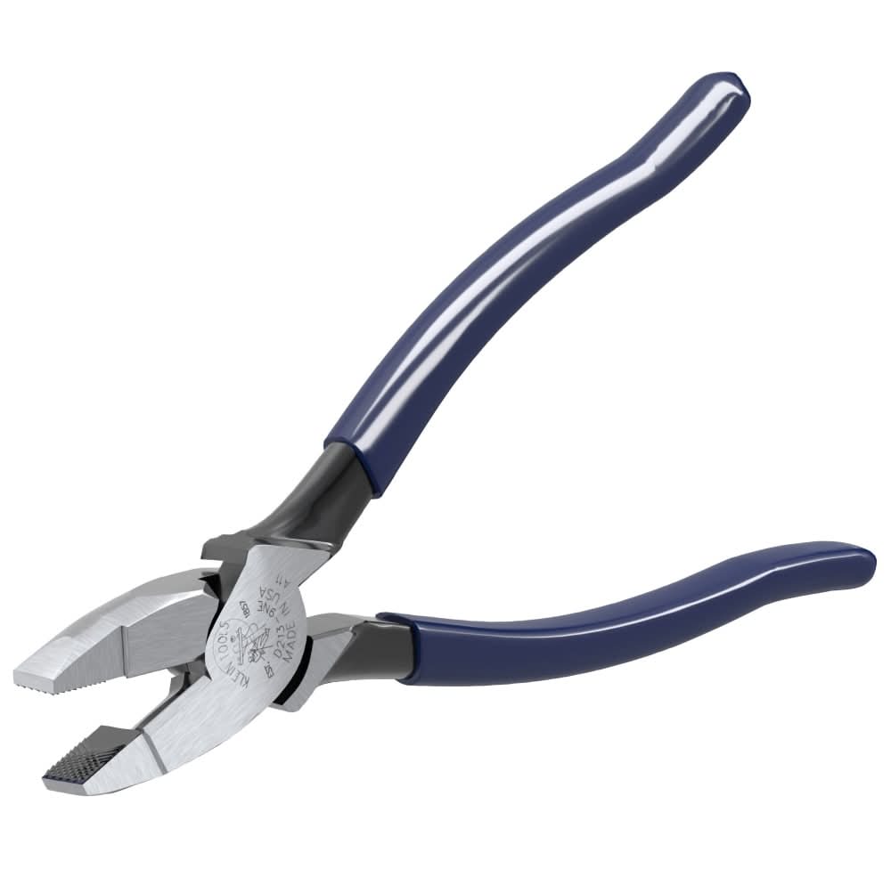 Klein Tools Lineman's Pliers, New England Nose, 9-Inch