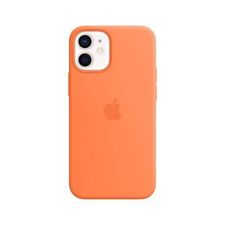 Apple - Cover MagSafe in Silicone per iPhone 12 Mini - Kumquat