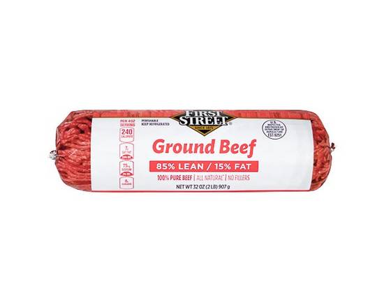 First Street · 85% Lean Ground Beef (32 oz)