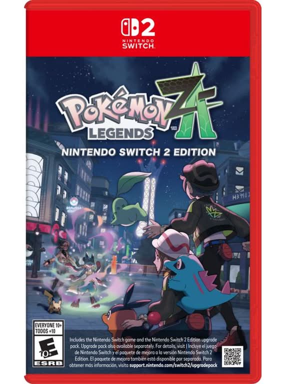 Nintendo Switch 2 Pokemon Legends Z-A Video Game