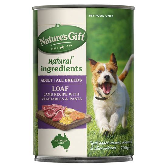 Nature's Gift Meal Time Lamb Recipe With Pasta & Veg Wet Dog Food