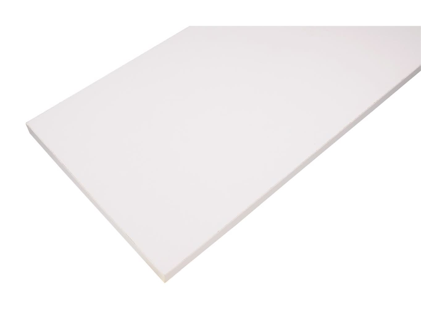 Rubbermaid 5/8 In. H X 24 In. W X 10 In. D White Wood Shelf Board