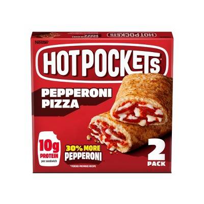 Hot Pockets Pepperoni Pizza Frozen Snacks - 9oz/2ct