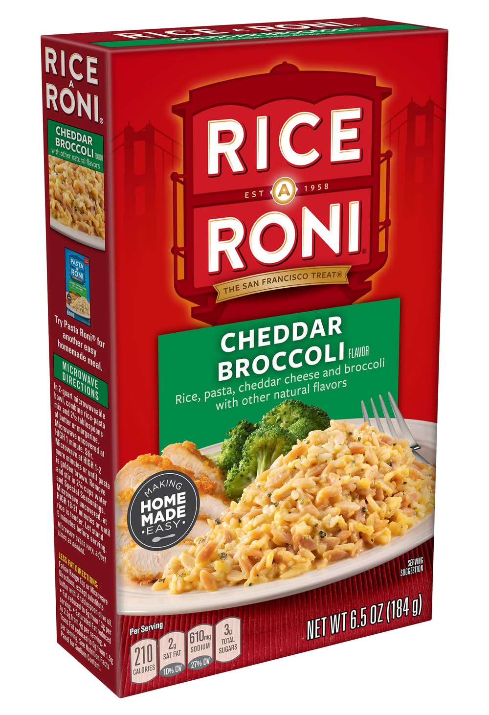 Rice-A-Roni Rice Mix, Cheddar Broccoli (6.5 oz)