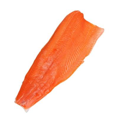 Salmon Atlantic Skinless Fresh 6 Oz - Ea