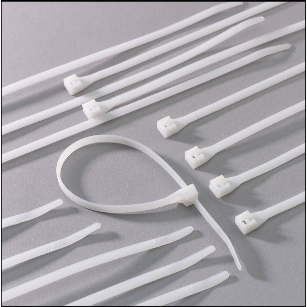 Ecm Industries 8" Doublelock Nylon Cable Zip Tie