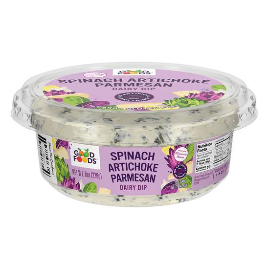 Good Foods Spinach Artichoke Parmesan Dairy Dip