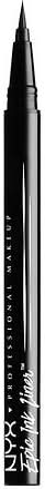 NYX Professional Makeup Epic Ink Vegan Waterproof Liquid Eyeliner, Black (0.46 oz)