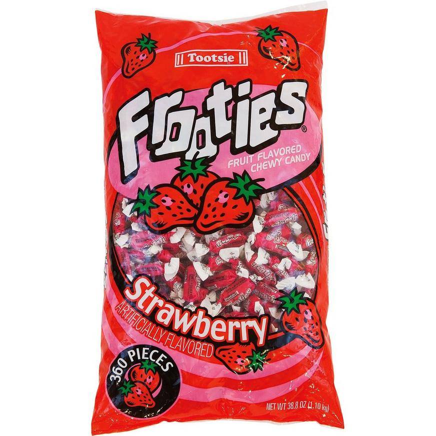 Tootsie Roll Frooties Flavored Chewy Candys (strawberry)