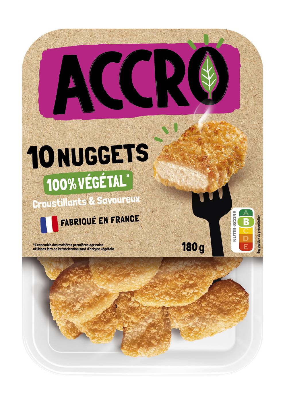 Accro - Nuggets 100% végétal (10)