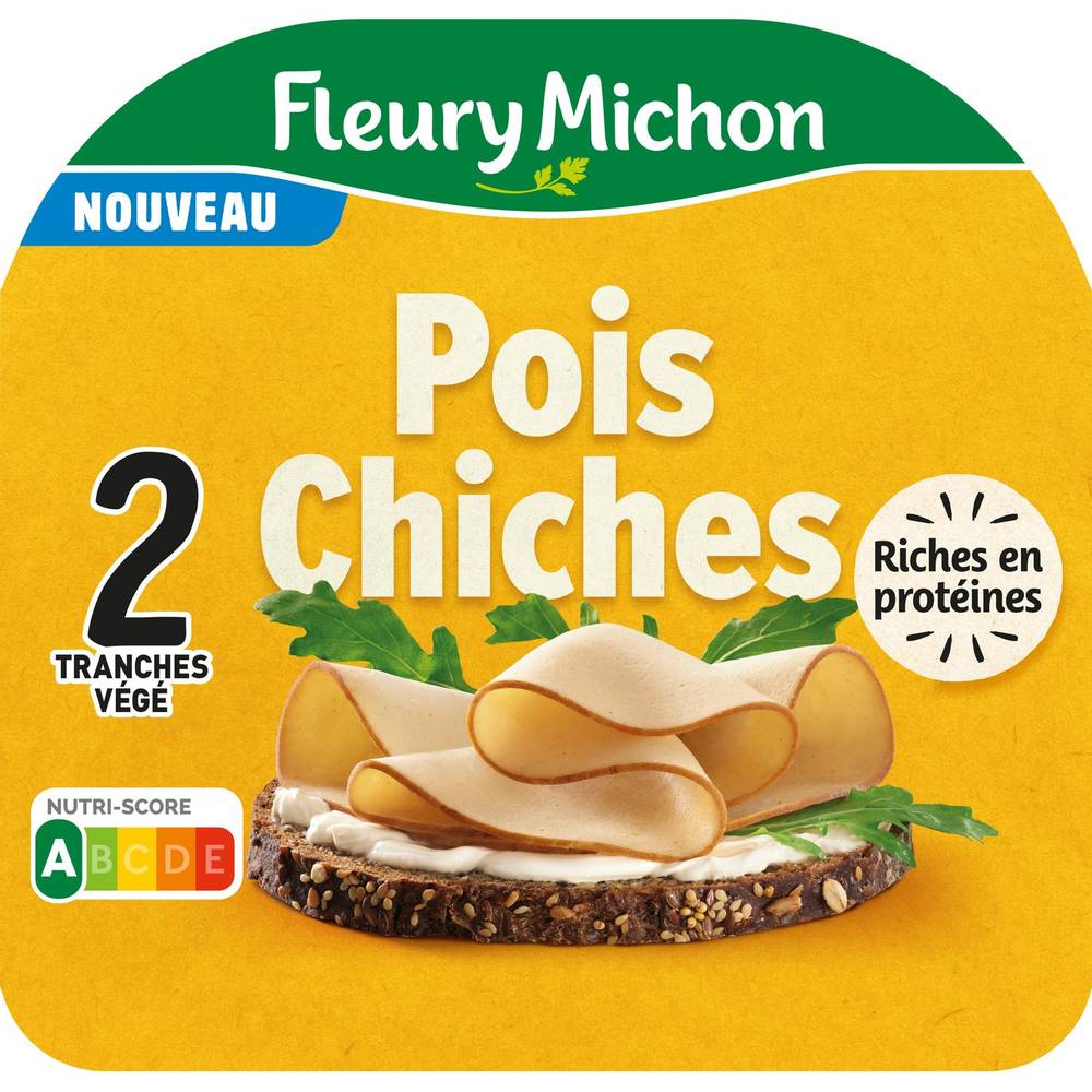 Fleury Michon - Tranches de pois chiches (2)