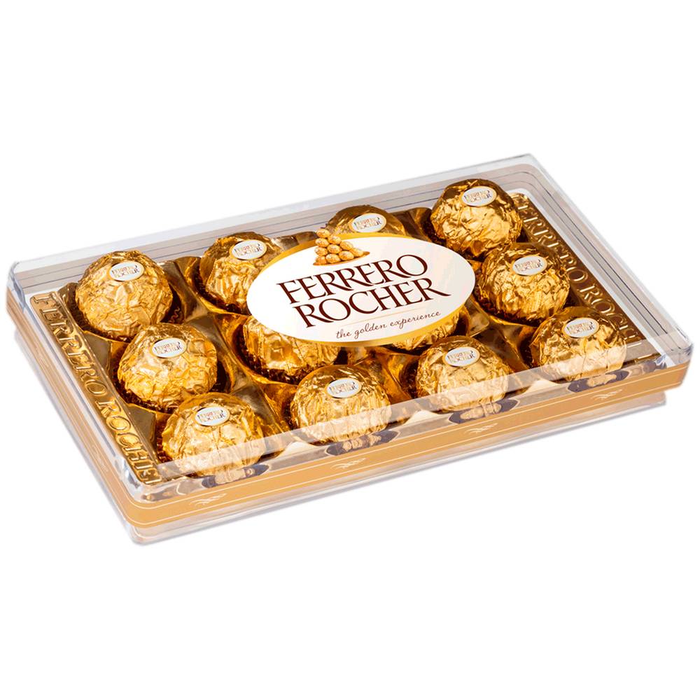 Ferrero rocher bombon chocolate avellana (12 un)