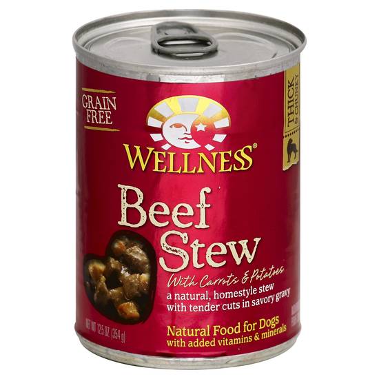 Wellness Beef Stew With Carrots & Potatoes Dog Food (12.5 oz)