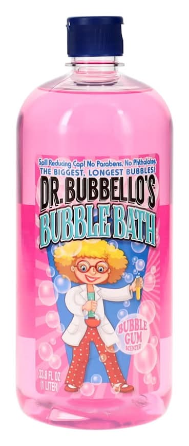 Dr. Bubbellos Bubble Gum Scented Bubble Bath Liquid, 1-ct.